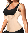 Waist Trainer for Women Corset Shapewear with Zipper Women'S Waist Cincher Tank Top with Adjustable Straps