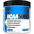 BCAA5000 Powder 5 Grams of Branched Chain Amino Acids (Bcaas) Essential for Performance, Recovery, Endurance, Muscle Building, Keto Friendly, No Sugar (30 Servings, Blue Raz)