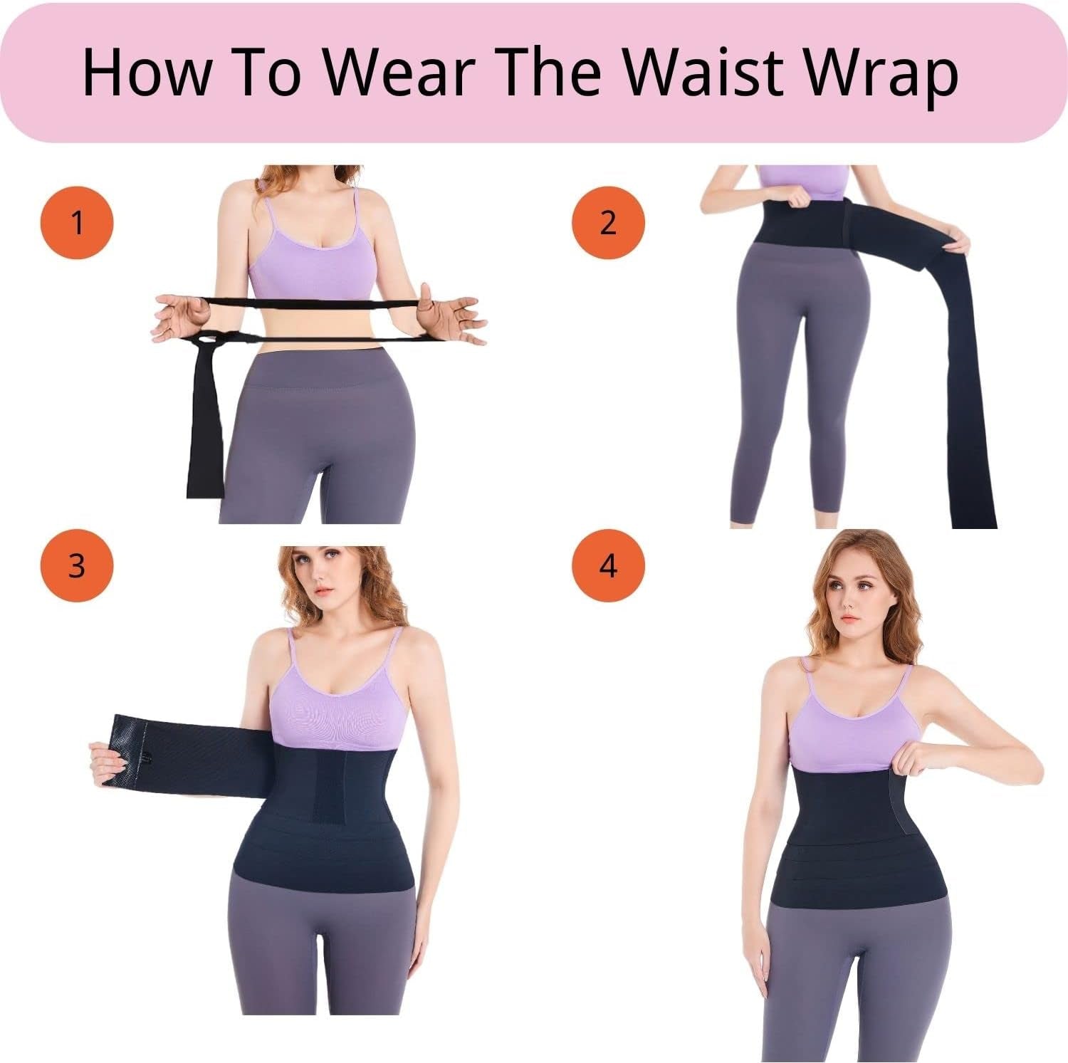 Waist Trainer for Women, Snatch Me up Bandage Wrap, Lower Belly Fat,Plus Size, Waist Wraps for Stomach