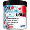 BCAA5000 Powder 5 Grams of Branched Chain Amino Acids (Bcaas) Essential for Performance, Recovery, Endurance, Muscle Building, Keto Friendly, No Sugar (30 Servings, Rocket Pop)