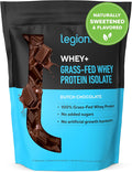 Whey+ Protein Whey Isolate from Grass Fed Cows - Whey Protein Isolate Powder Low Calorie, Non-Gmo, Sugar Free, Lactose and Gluten Free, All Natural Protein Powder for Men & Women (60 Servings)