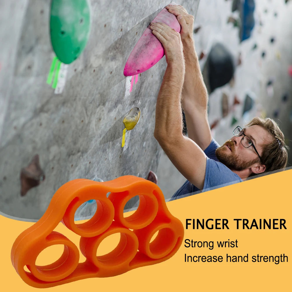 3-1PCS Silicone Finger Gripper Strengthener Trainer Elastic Hand Grip Strengthener Guitar Finger Exerciser Patient Hand Trainer