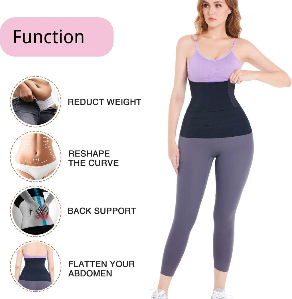 Waist Trainer for Women, Snatch Me up Bandage Wrap, Lower Belly Fat,Plus Size, Waist Wraps for Stomach