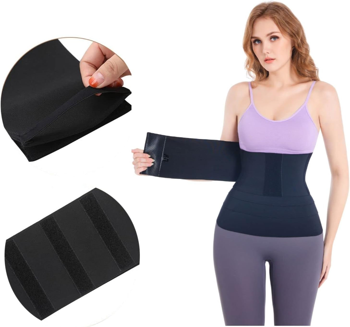 Waist Trainer for Women, Snatch Me up Bandage Wrap, Lower Belly Fat,Plus Size, Waist Wraps for Stomach