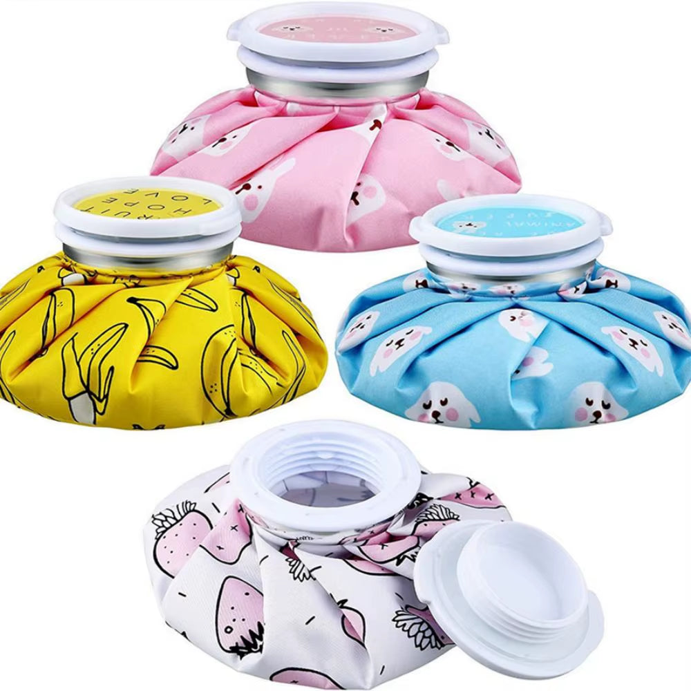 Water Filling Cloth Ice Pack Cartoon Cute Cooling Ice Pack Cold and Hot Physiapy Exercise Physical Cooling Cloth Ice Pack