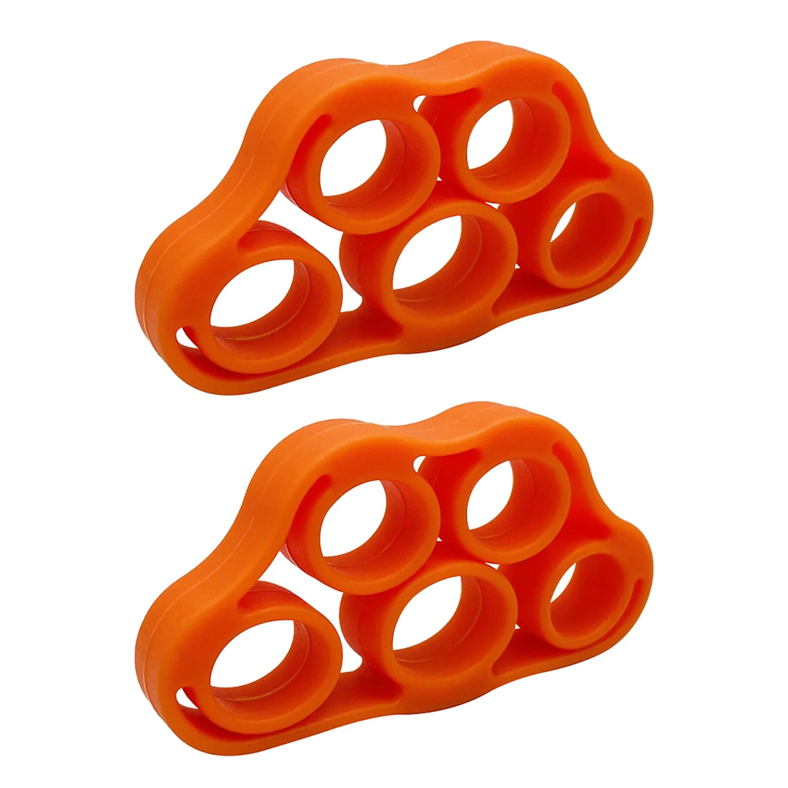3-1PCS Silicone Finger Gripper Strengthener Trainer Elastic Hand Grip Strengthener Guitar Finger Exerciser Patient Hand Trainer