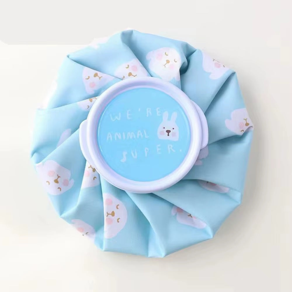 Water Filling Cloth Ice Pack Cartoon Cute Cooling Ice Pack Cold and Hot Physiapy Exercise Physical Cooling Cloth Ice Pack