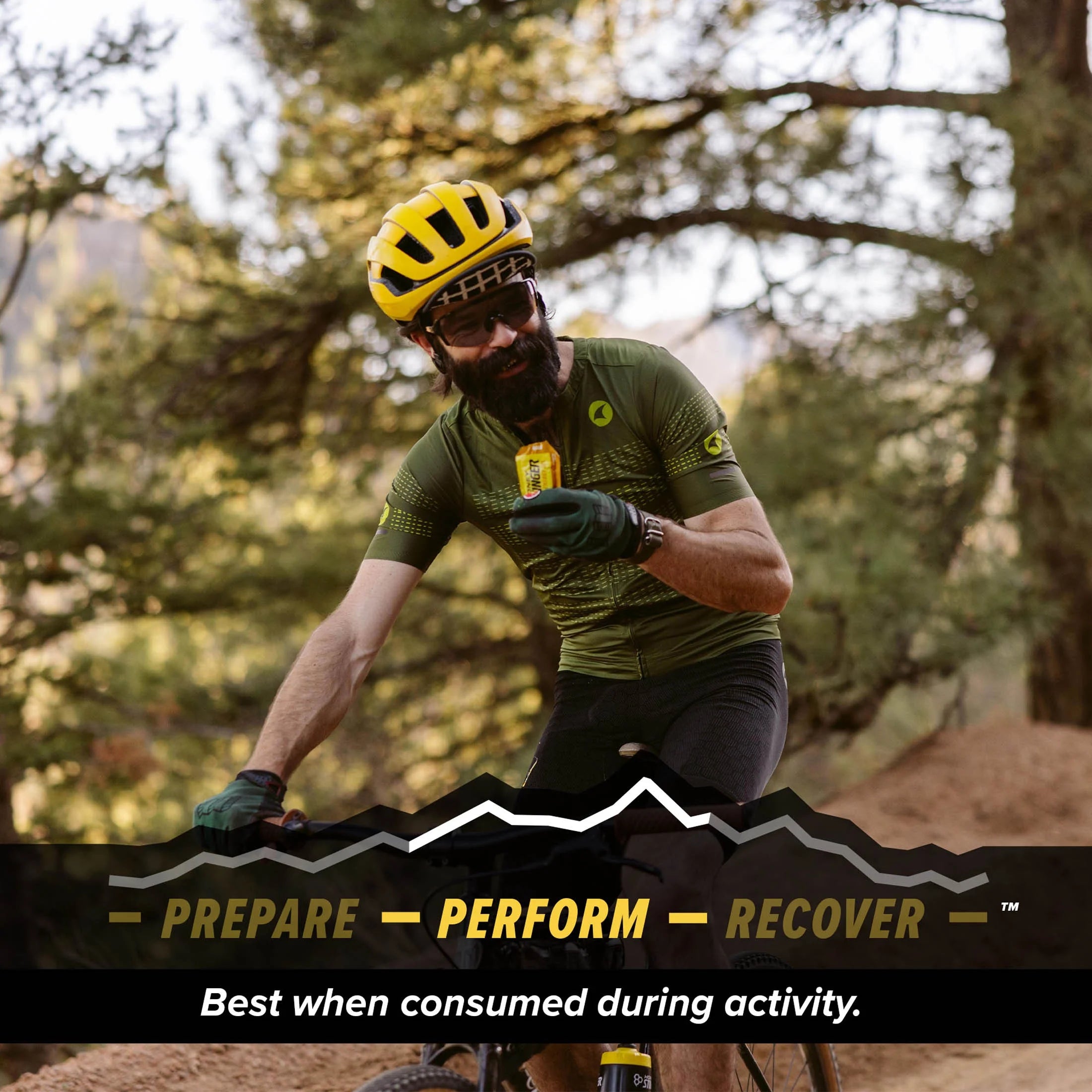 Gluten-Free Energy Gel, Gold, 1.1 Oz, 12 Count Box